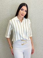 CAMISA DE TRICÔ LISTRADA ZOMA