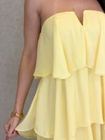 VESTIDO DE CHIFON TOMARA QUE CAIA ANYX