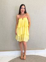VESTIDO DE CHIFON TOMARA QUE CAIA ANYX