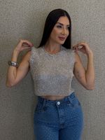 CROPPED CRAVEJADO LIZY