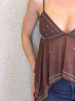 BLUSA CHIFON DE ALCINHA SYM