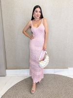VESTIDO LONGUTE DE TRICÔ MONDE
