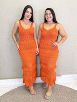 VESTIDO LONGUTE DE TRICÔ MONDE