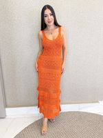 VESTIDO LONGUTE DE TRICÔ MONDE