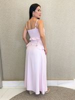 CONJUNTO SAIA LONGA E CROPPED DE ALFAIATARIA PREMIUM SULLIVAN