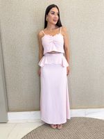 CONJUNTO SAIA LONGA E CROPPED DE ALFAIATARIA PREMIUM SULLIVAN