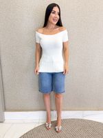 BLUSA PEPLUM  DE TRICÔ KISAAN 