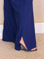 CONJUNTO ANARRUGA CALÇA E BLUSA DE AMARRAÇÃO SAMIH