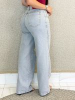 CALÇA WIDE LEG GRAYNI