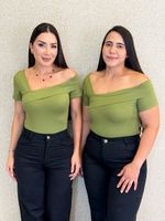 BODY POLIAMIDA ASSIMÉTRICO MARSELHA