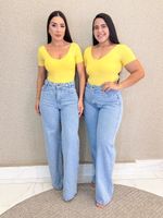 CALÇA WIDE LEG OLSIN