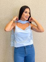 BLUSA ALCINHA DE CETIM CANY 