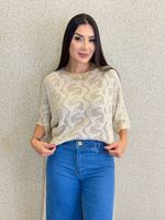BLUSA MULLET DE TRICÔ MAVEY 