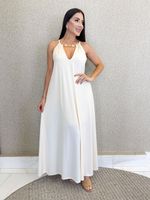 VESTIDO LONGO FLUITY COUTRIN