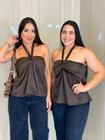 BLUSA  DE CETIM SANYS