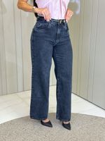 CALÇA WIDE LEG ESTONADA ESLIAN 
