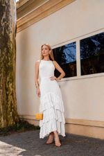 VESTIDO LONGO DE TRICÔ SERENE