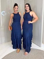 VESTIDO LONGO DE TRICÔ SERENE