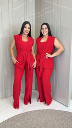 CONJUNTO TRÊS PEÇAS ANARRUGA CALAIS