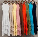 VESTIDO LONGO DE TRICÔ SERENE