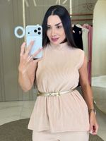 CONJUNTO ANARRUGA CALÇA E BATA ANISSA