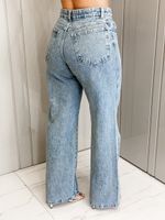 CALÇA WIDE LEG JEANS JANINE