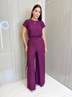 CONJUNTO CALÇA E BLUSA ANARRUGA AYMAN 