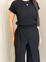 CONJUNTO CALÇA E BLUSA ANARRUGA AYMAN 