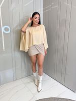 SAIA DE TULE BLANCO