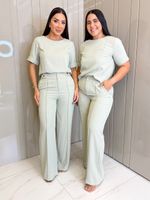 CONJUNTO CALÇA E BLUSA ALFAIATARIA MALLONE MAILS