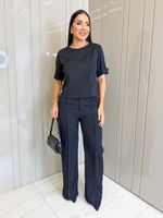 CONJUNTO CALÇA E BLUSA ALFAIATARIA MALLONE MAILS