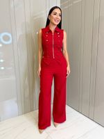 CONJUNTO CALÇA E COLETE DE ALFAIATARIA NAPOLEN