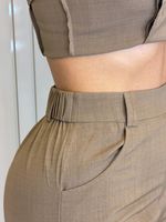 CONJUNTO CALÇA E COLETE DE ALFAIATARIA NAPOLEN