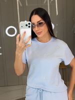 CONJUNTO MOLETINHO CALÇA E BLUSA JUICE
