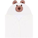 Toalha de banho c/ forro em fralda para bebê Fofy Bear - Mini & Co.