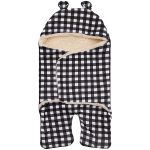 Porta bebê em soft Carneirinho com Pés Xadrez Essence - Baby Joy