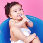 Kit 2 Colheres de Treinamento Termosensível Hot Safe Azul (4m+) - Nuby