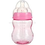 Copo de Transição 3 em 1 Tritan com 2 Bicos de Silicone Rosa 240ml (3m+) - Nuby