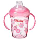Copo com Alça Tritan Grip n' Sip Flor 240ml (4m+) - Nuby