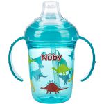 Copo com Alça Tritan Grip n' Sip Dino 240ml (4m+) - Nuby