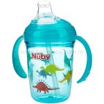 Copo com Alça Tritan Grip n' Sip Dino 240ml (4m+) - Nuby