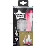 Escova para Mamadeiras e Bicos Closer to Nature Rosa - Tommee Tippee