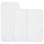 Kit com 3 fraldinhas de boca para bebê em malha Penka Wipes - Penka & Co.
