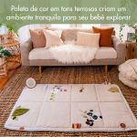 Tapete de Atividades Super Mat XL Boho Chic (2m+) - Tiny Love