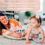 Tapete de Atividades Gymini Developmental Luxe Boho Chic (2m+) - Tiny Love