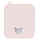 Kit com 2 fraldinhas de boca para bebê em suedine Ursinha - Hug