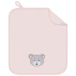 Kit com 2 fraldinhas de boca para bebê em suedine Ursinha - Hug