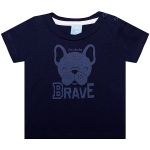Camiseta c/ Short em malha para bebê Bulldog Brave - TMX