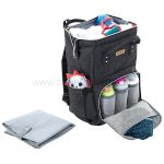 Mochila Maternidade Multifuncional Peggy Preto - Cosco