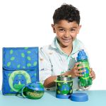 Garrafa c/ Canudo Flip Zoo Dino 384ml (12m+) - Skip Hop